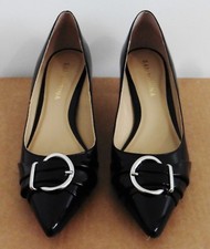 ESCARPINS VERNIS NOIR TALONS