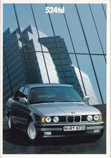Catalogue / Brochure BMW 524