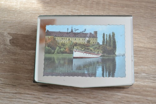 Boîte bijoux ancienne en - à,