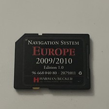 CARTE SD GPS EUROPE DE PEUGEOT