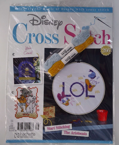 Hachette disney cross stitch - disney,