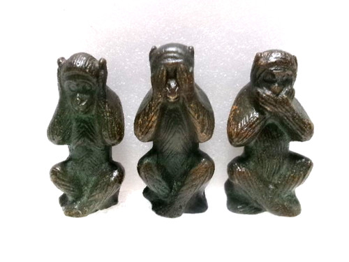 Statuette les singes en - statuette, "