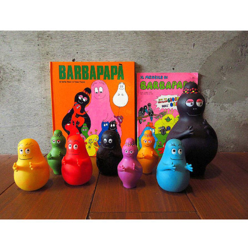 Poupée barbapapa sofubi - poupée,