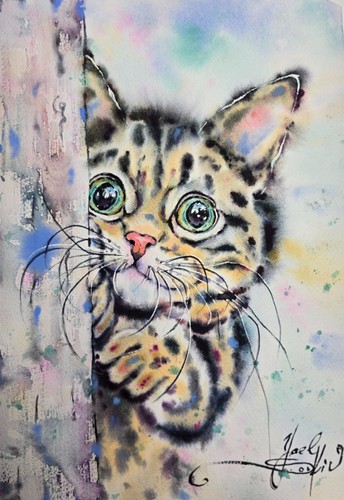 Peinture aquarelle originale