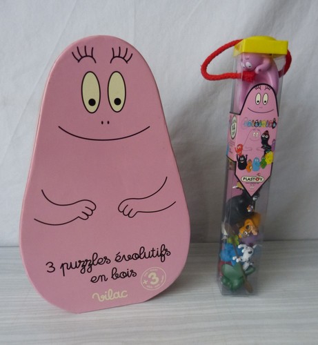 Barbapapa puzzles en bois - puzzles,