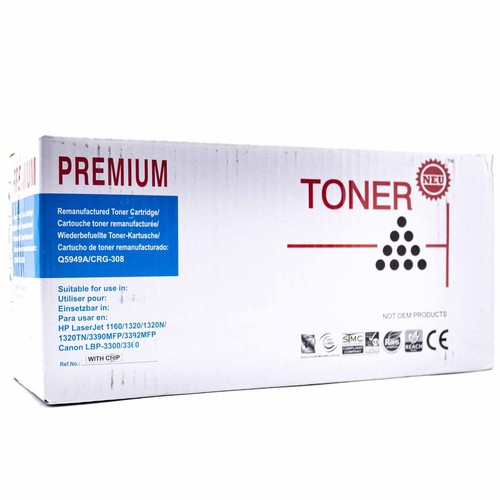 Toner compatible noir avec - noir, hp