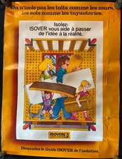 AFFICHE ISOVER SAINT-GOBAIN