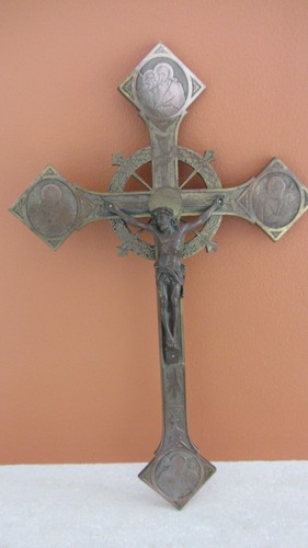 Ancien christ crucifix - christ/crucifix, en