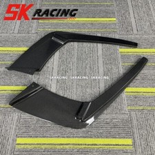 Fits BMW F06 F12 F13 M6 2013-2018 Rear Bumper Lip Diffuser Splitter Carbon Fiber