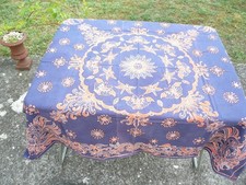 vintage warm or floral cotton table mat