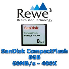 8 Go SanDisk Compact Flash 60