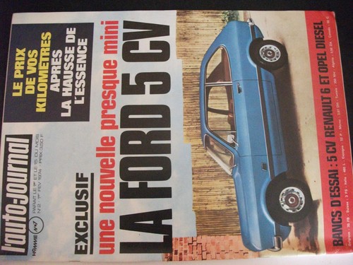 Auto journal 1974 n 2 - **j, n°2