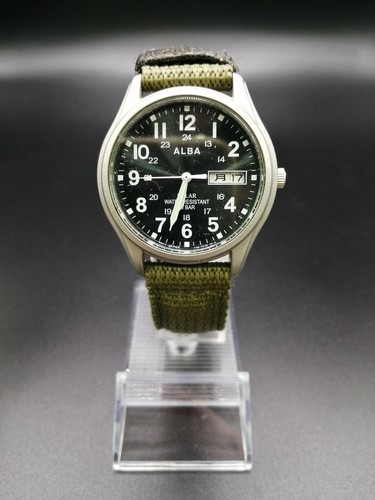 Seiko solar watch v158 - solar, v158-0ax0