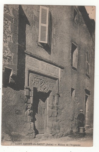 Cpa saint benoit - 36, saint-benoit-du-sault