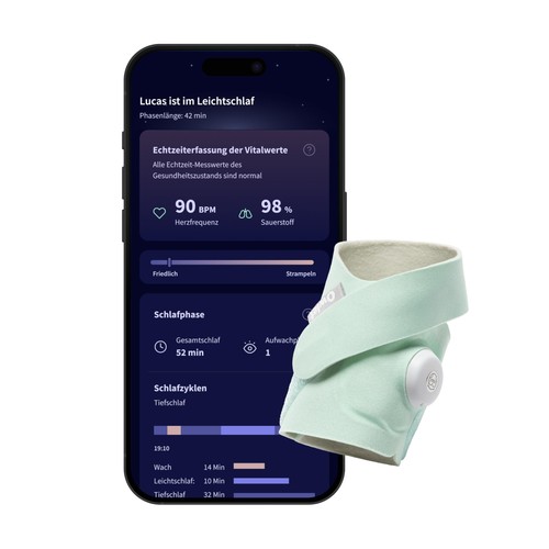 Owlet dream sock application - owlet,