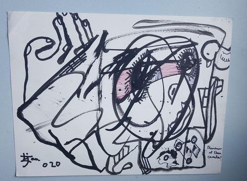 Encre chine art brut - encre, la