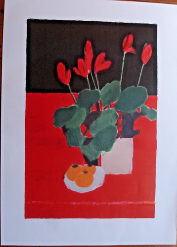 Lithographie cathelin 1990 - cathelin-, 1990--