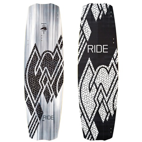 Kiteboard ride white icon - kiteboard,
