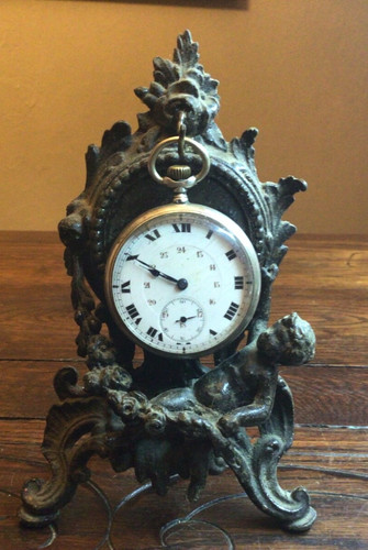 19th century watch holder-En