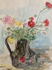 Beau Dessin Aquarelle Gouache