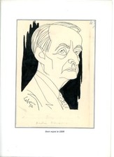 André Malraux "Lithographie" Par Lebon 1958