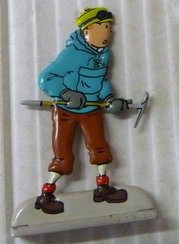 Figurine plate tintin - a, la