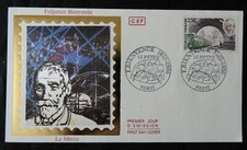 Be60* enveloppe 1er jour CEF  1987 n°2452 Métro  // Fulgence Bienvenüe