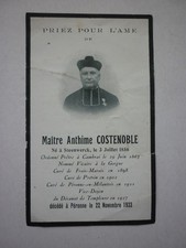 image mortuaire prêtre