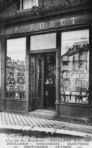 Ancienne doullens facade - cp,