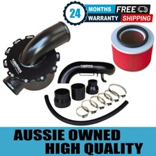 Upgrade High Flow Air Box, Filter&Intake Pipe Kit For Nissan Patrol GU ZD30 3.0L
