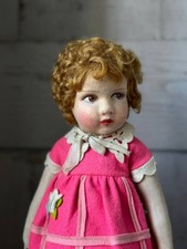 Antique 1930s Raynal Felt Doll Lenci Doll