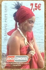 EKO COMORES MAYOTTE CARTE PREPAYÉE GSM SCHEDA PHONECARD CARTA PREPAID TARJETA