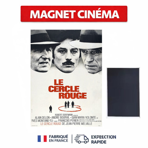 Magnet film cercle rouge - ,