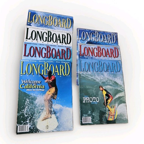 Longboard magazine lot - of, 7