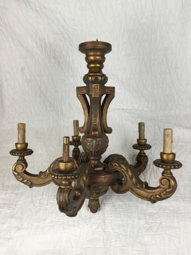 Très beau lustre ancien - , en