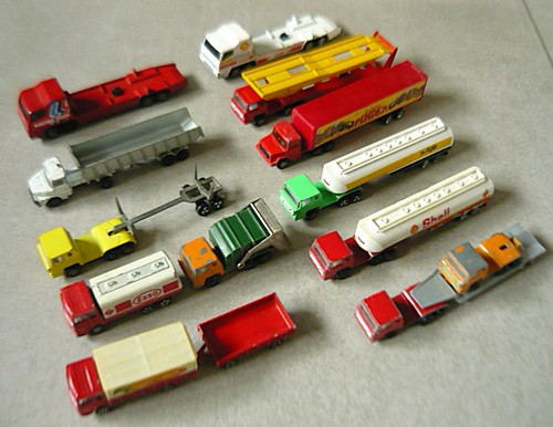 Lot camion remorque - &,