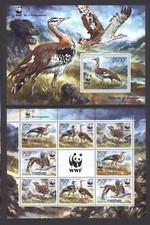 WWF /  Birds  / Fauna / Nature - stamps - Togo Timbres - MNH** SN.