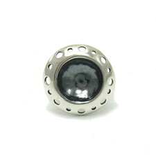 Bague en argent sterling véritable massif poinçonné 925 fait à la main