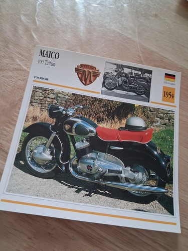 Maïco 400 taifun - maïco, fiche