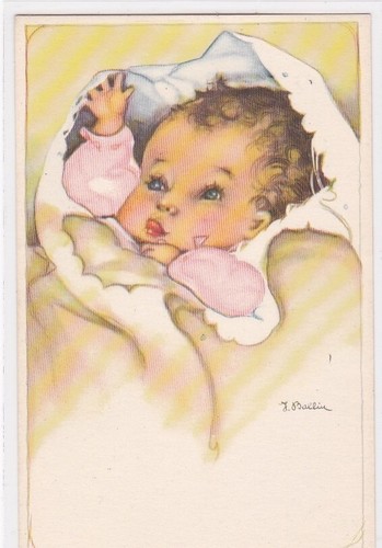 Old postcard illustration - pc,