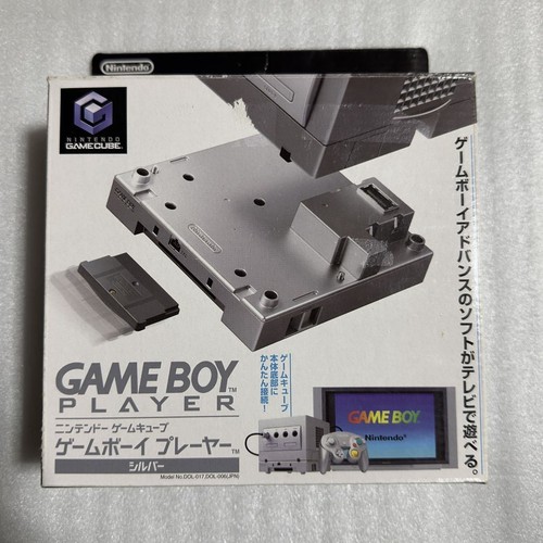 Gameboy player silver - gc,