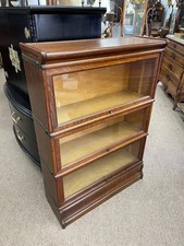 Antique 3 Tier Macey Barrister