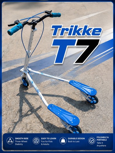 Trikke convertible 3 wheel - t7,