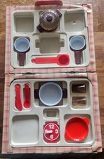 Antique Dinette Coqueval "Like Mom" - Vintage Toy with Original Box