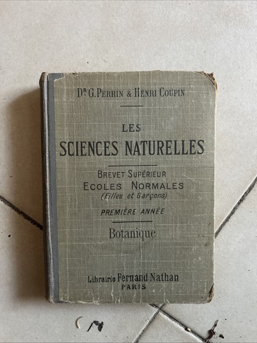Livre les sciences naturelles - les,