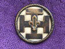 Scoutisme : ancien insigne scout des scouts de France - années 30 -