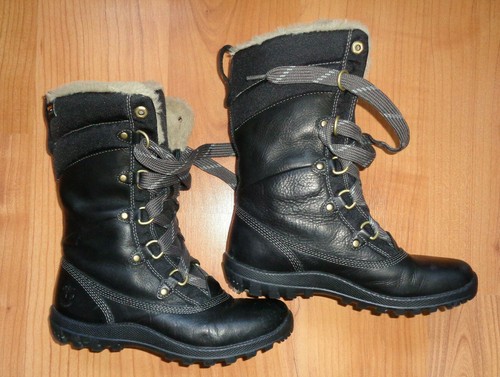 Bottes cuir timberland femme - timberland,