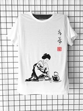 Tee-shirt japonais Geisha