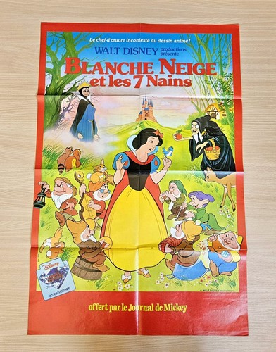 Poster disney blanche neige - disney,
