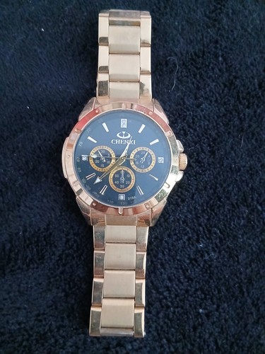 Montre chenxi dorée - montre,